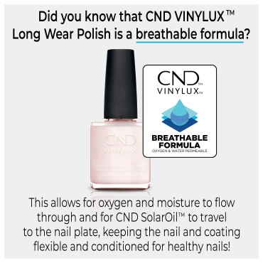 CND Vinylux Longwear Brown Nail Polish, Gel-like S...