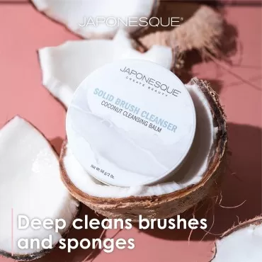 JAPONESQUE Makeup Brush and Sponge Cleanser Balm, ...