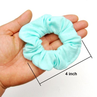 LUXXII Fancy Pastel Colorful Cotton Scrunchies Pon...