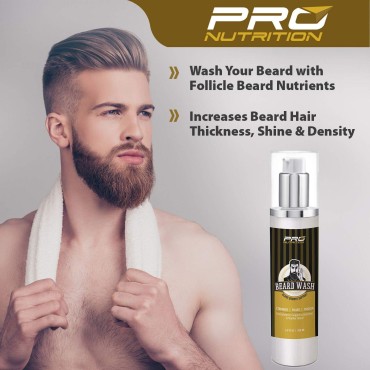 Beard Growth Shampoo & Wash- Stimulates & Repairs ...