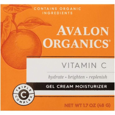 Avalon Organics Gel Cream Moisturizer with Vitamin...