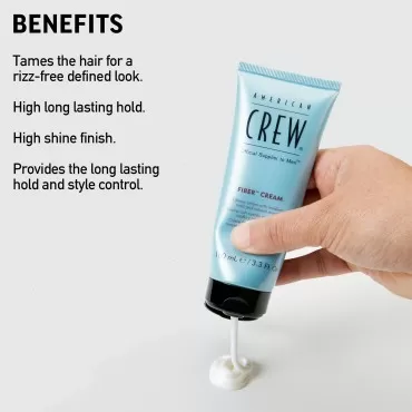 American Crew Men's Fiber Cream, Like Hair Gel wit...