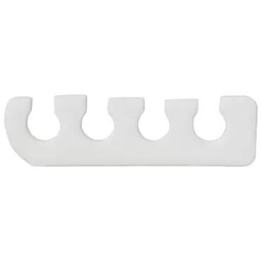 ForPro Comfy Toe Separators, White, Pedicure Toe S...