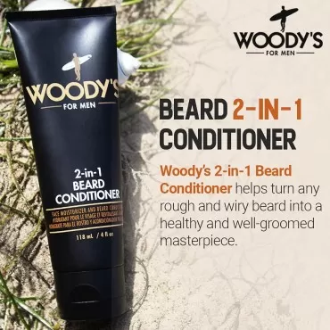 Woody's Beard 2-in-1 Conditioner, 4 Ounce...