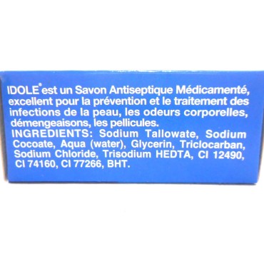 Idole Exfoliating Soap - Blue 3.5 oz.