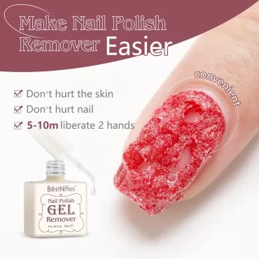 2Pcs Gel Nail Polish Remover, Professional Removes...