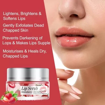 Lip Scrub, Exfoliator Moisturizer Lip Sugar Scrub ...