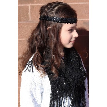 12 Sequin Headbands U PICK (Available in LOTS of C...