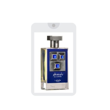 Lattafa Perfumes Blue Sapphire Tester Unisex EDP - 20ml | Rose Musk, Vanilla, Ambergris | Apple, Mint, Lemon, Clarysage, Marine Patchouli, Cedarwood.
