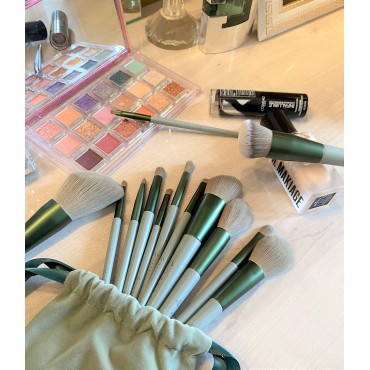 SPATI Makeup Brushes 13 PCs Makeup Brush Set Premi...
