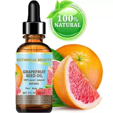 Botanical Beauty GRAPEFRUIT SEED OIL. 100% Pure Na...