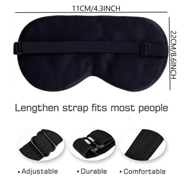 Maxfeel 100% Pure Silk Eye Mask Sleep Eye Mask Eye...