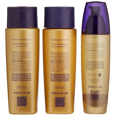 250ML VOLUME CLEANSER, 250 ML VOLUME CONDITIONER, ...