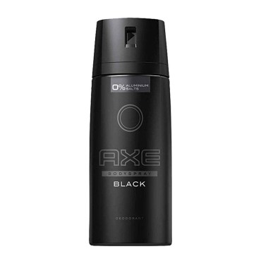 Axe Deodorant Body Spray Black Mens Fragrance 150m...