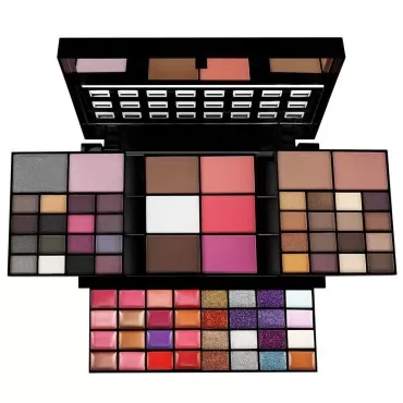 74 Colors Cosmetic Makeup Palette Set Kit Combinat...