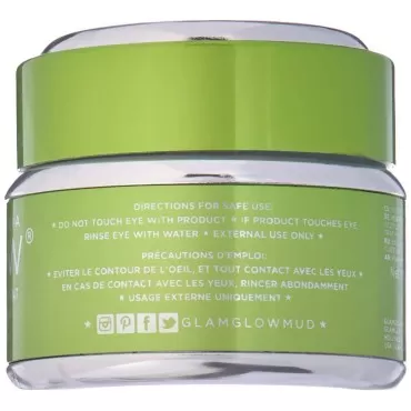 GLAMGLOW Power Mud Dual Cleanse Treatment, 1.7 Fluid Ounce
