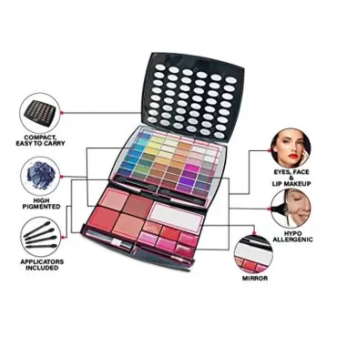 BR Beauty Revolution Glamour Girl Makeup Kit 43 Ey...