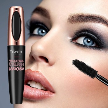 4D Silk Fiber Lash Mascara Waterproof, Luxuriously...