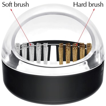 HiANNE Nail Art Cleaner Tool Case with Steel Wire ...