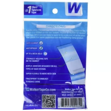 Ultra Hold Mini Tabs - Durable Double Sided Hair Wig Tape - Long Lasting Water & Heat Resistant - 72 Tabs per Pack