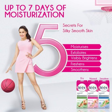Veet Hair Removal Cream, Dry Skin - 25 g
