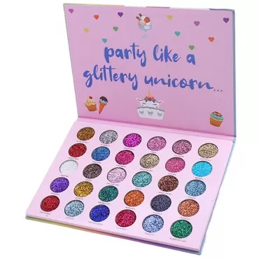 ABELYN Long Lasting Glitter Eyeshadow Palette Make...