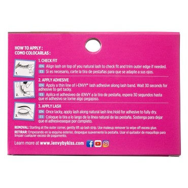 iEnvy Kiss Beyond Naturale Lashes Adhesive, 01