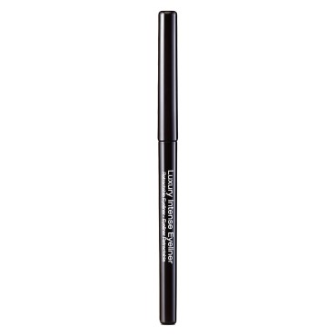 KISS New York Professional Retractable Eyeliner, Luxury Intense Highly Pigmented Eye Makeup, Long-Lasting, Water-Resistant, Smudge-Proof, Smooth Gliding (1 PACK, Black)