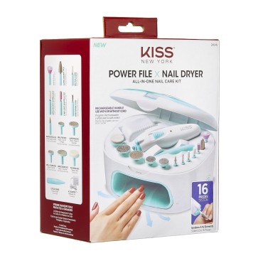 Kiss Power File X Nail Dryer, 1.14 Lb...