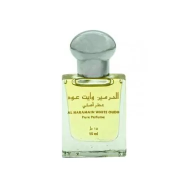 Haramain White Oudh for Men and Women (Unisex) CPO - Concentrated Perfume Oil (Attar) 15 ML (0.51 oz)