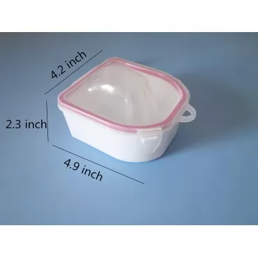 Baisunt 2 Pcs Nail soak off bowl Acrylic Nail remo...