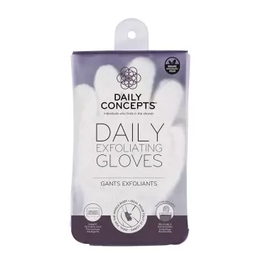 Daily Exfoliating Gloves, Reusable Packaging, Crea...