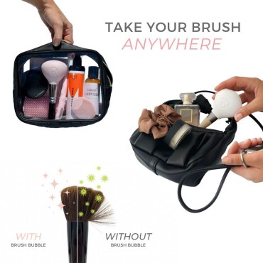 brush bubble Small Silicone Makeup Brush Covers fo...