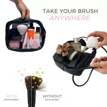 brush bubble Small Silicone Makeup Brush Covers fo...