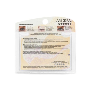 Andrea False Eyelashes Strip Lash Twin Packs, Two ...