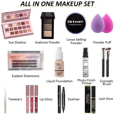 Lookmee All In One Makeup Essential Starter Kit fo...