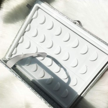 16 Pair Eyelash Storage Book,Makeup Display Sample...