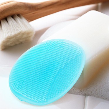 Soft Silicone Facial Cleansing Brush Manual Face S...