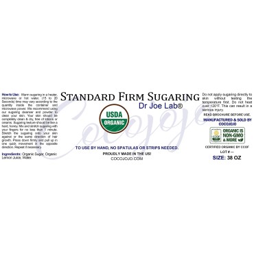 38 Oz Cocojojo USDA Certified Organic Sugaring Hai...