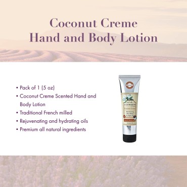 A LA MAISON Coconut Creme Lotion for Dry Skin - Na...