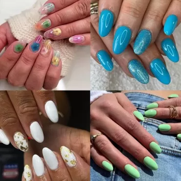 UNA GELLA Round Almond Nails Tips Full Matte 216pcs Almond Round Nail Tips Matte Nails Oval Press on Nails Pre-shape for Full Cover Acrylic Oval Nails French False Nails 12 Sizes False Soft Gel Tips