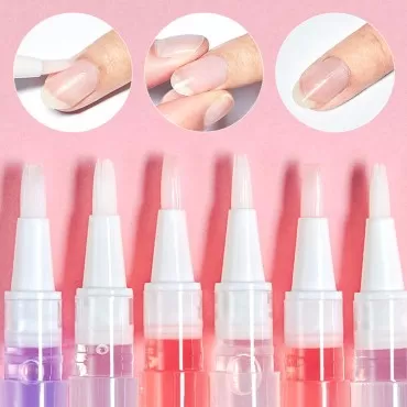 SULLMAR Nail Cuticle Oil Pen 28Pcs Nail Care Gel N...