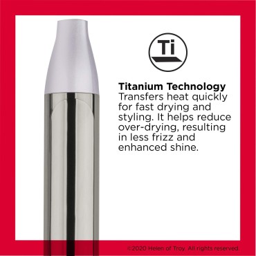 Revlon Titanium Digital Curling Iron | For Long Lasting Curls (1-1/4 in)