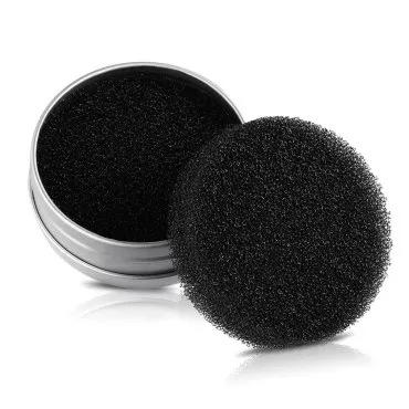 Makeup Brush Cleaner 2 in 1 Color Removal Sponge f...