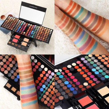 CHARMCODE 190 Colors Cosmetic Make up Palette Set ...