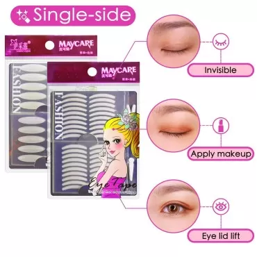 5 Packs Natural Invisible Single/Double Side Eyeli...