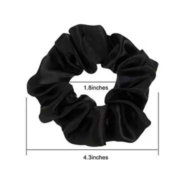ZBORH 6 Pcs Satin Hair Scrunchies Soft Elastic Hai...