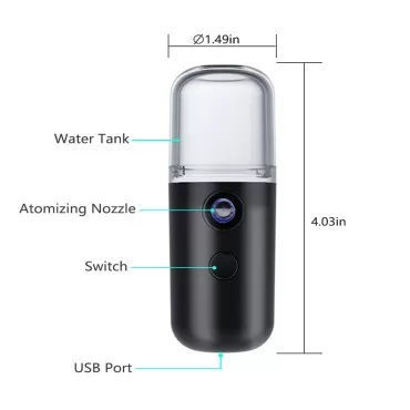 Kingsmile Nano Mist Sprayer,Moisturizing Nano Faci...