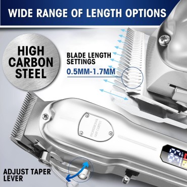 Karrte Professional Hair Clippers and Trimmer Kit,...