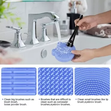 OMSM Brush Cleaning Mat+Color Removal Sponge?2 in ...